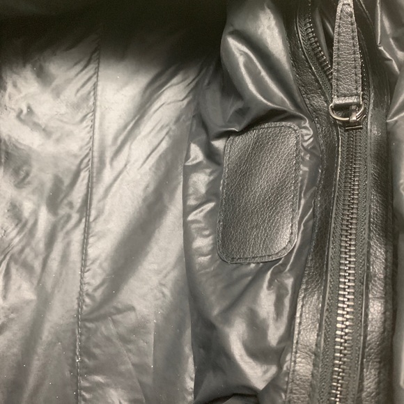 Minnie Rose tote black nylon quilted over nite bag 2 handles roomy good carry on - Picture 8 of 10